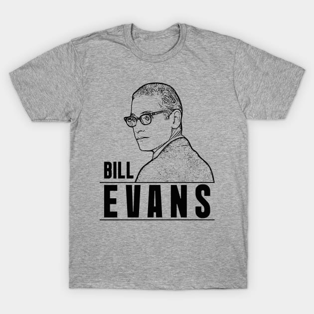 Bill Evans // Pianist T-Shirt by Degiab